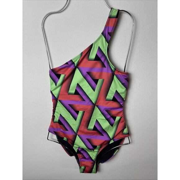 Rachel Comey Dally One-Shoulder One-Piece Swimsuit, $298, NEW, Small - Picture 1 of 3